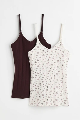 MAMA 2-pack Nursing Tank Tops