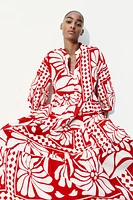 Tiered Midi Dress