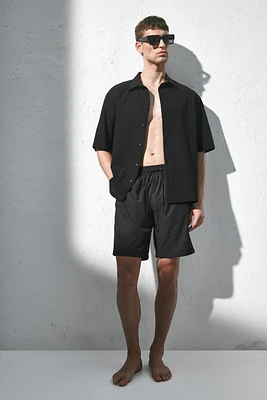 Knee-Length Swim Shorts