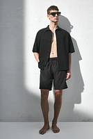 Knee-Length Swim Shorts