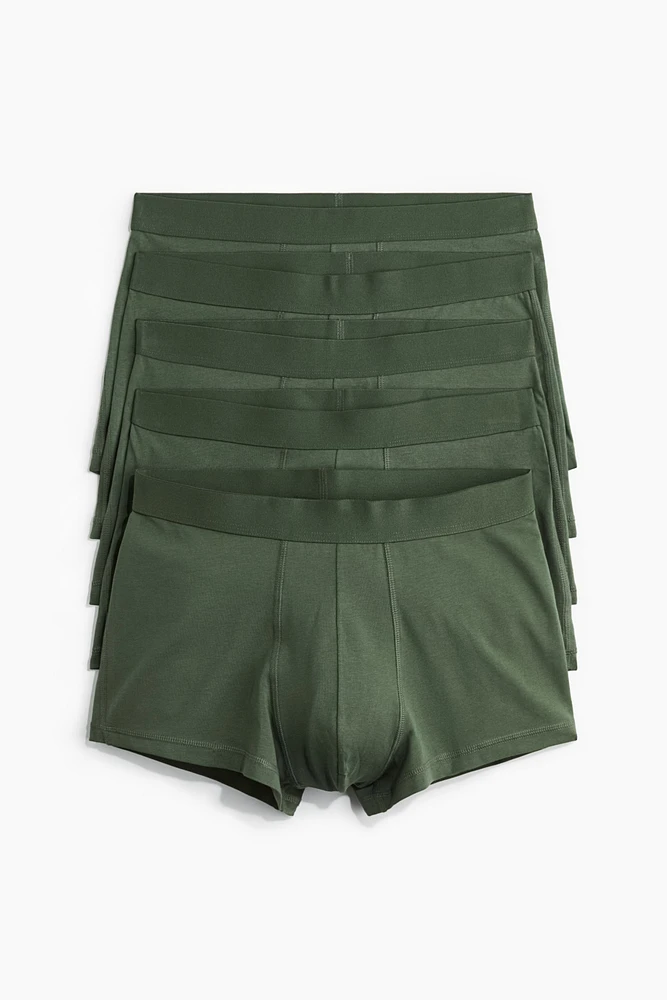 Lot de 5 caleçons boxeurs Lycra🅫 courts