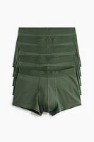 Lot de 5 caleçons boxeurs Lycra🅫 courts