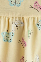 Robe imprimée en coton