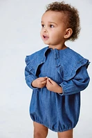 Denim Romper Suit