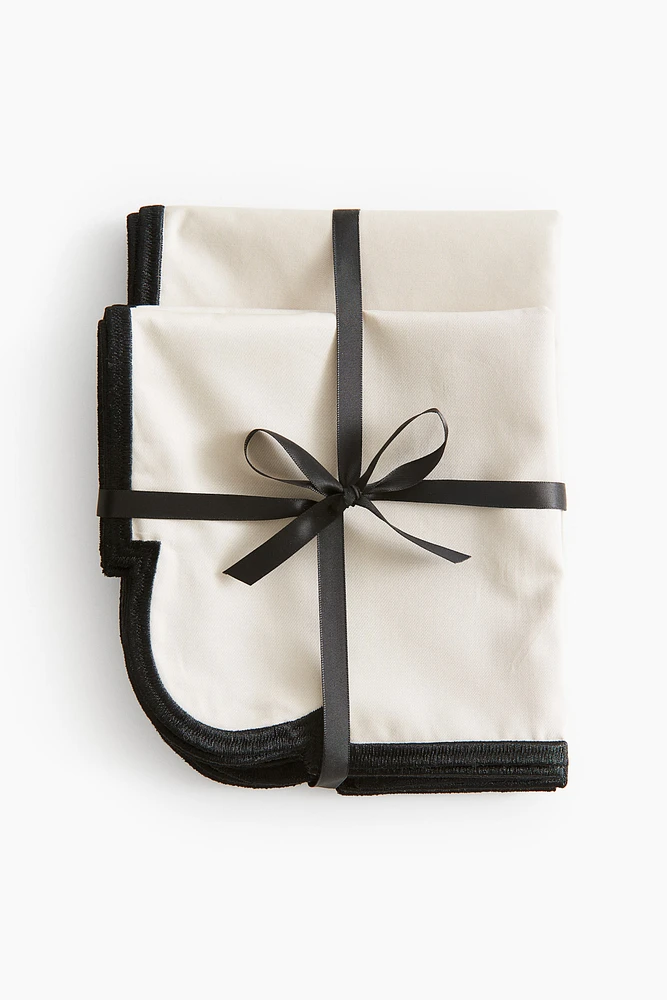 2-pack Cotton Placemats and Napkins