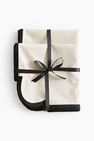 2-pack Cotton Placemats and Napkins