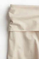 Foldover-Waist Jersey Pants