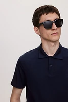 Slim Fit Lyocell Polo Shirt