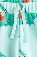 Short en molleton imprimé