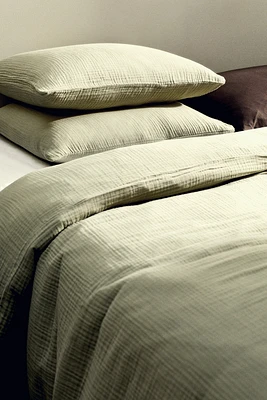 Muslin Twin Duvet Cover Set