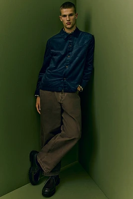 Regular Fit Corduroy Overshirt