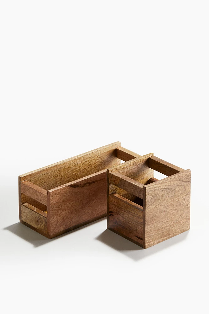 Wooden Spice Box