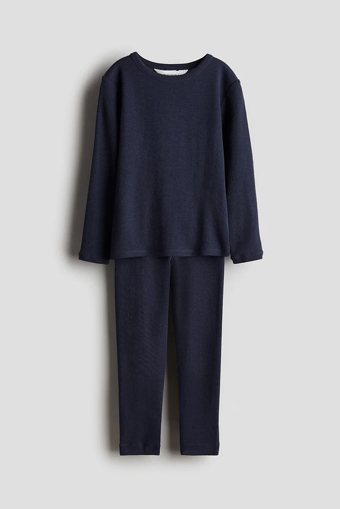 Ensemble 2 pièces en jersey de laine
