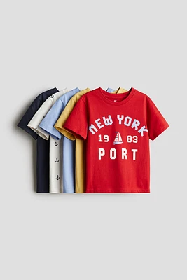 5-pack Jersey T-shirts