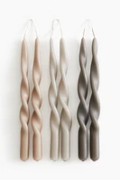 6-pack Spiral Taper Candles