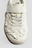 Flower-Detail Sneakers