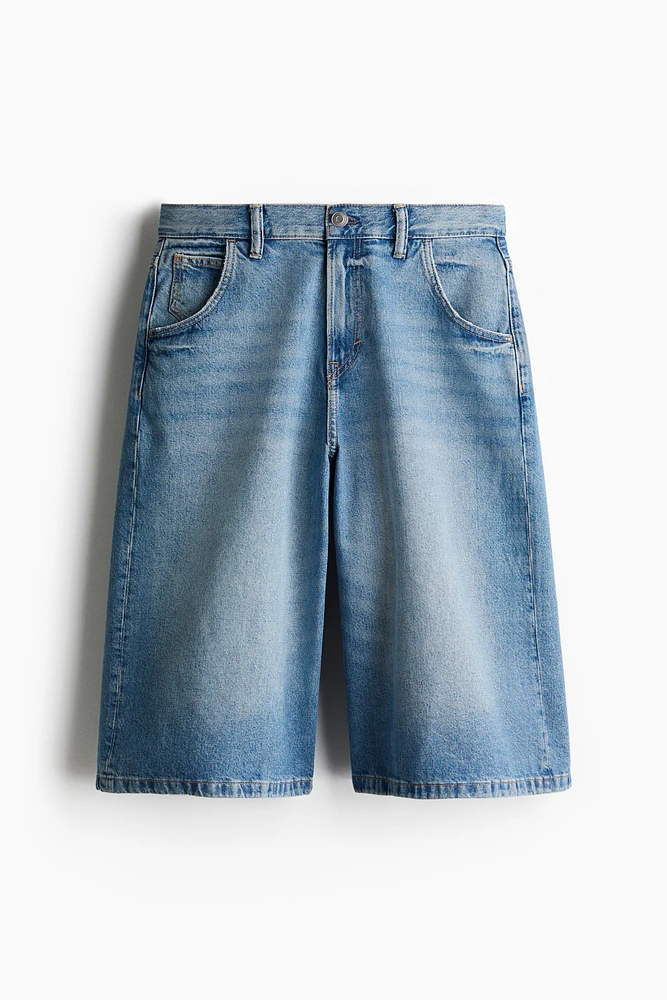 Short Super ample en denim