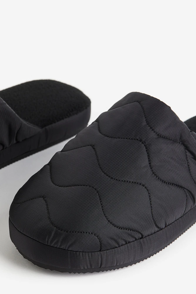 Warm-lined Padded Slippers