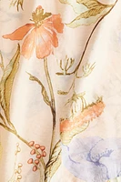 Robe tunique avec ceinture à nouer
