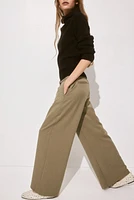Pantalon en sergé avec cordon de serrage