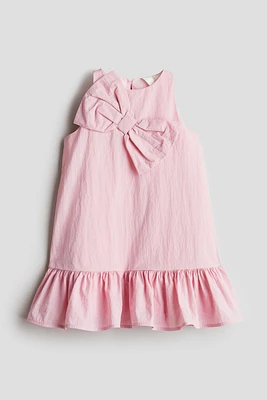 Robe en nylon avec nœud