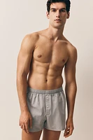 3-pack Woven Cotton Boxer Shorts