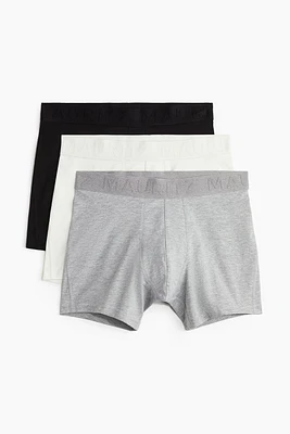 3-pack Mid-Length Boxer Briefs with Lycra®