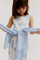 Robe à motif en coton