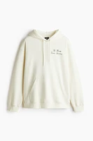 Loose Fit Printed Hoodie