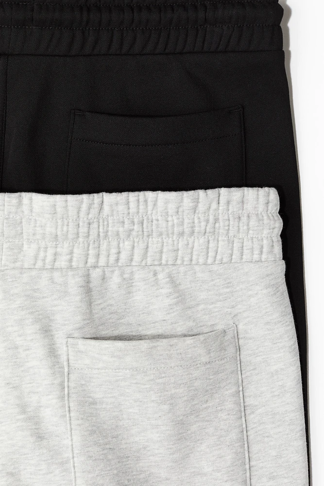 Lot de 2 shorts Coupe Classique en molleton