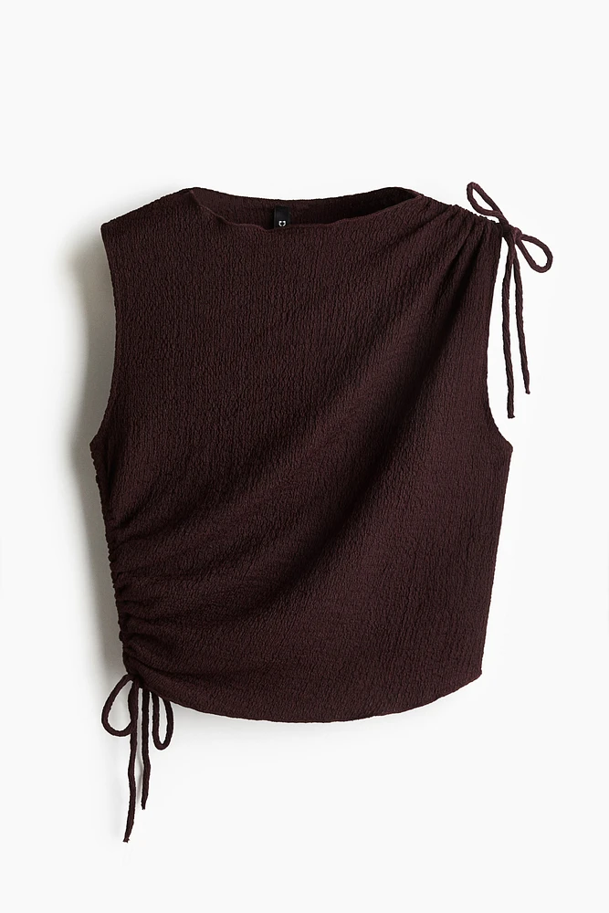 Drawstring-Detail Top