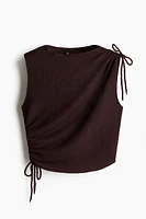 Drawstring-Detail Top