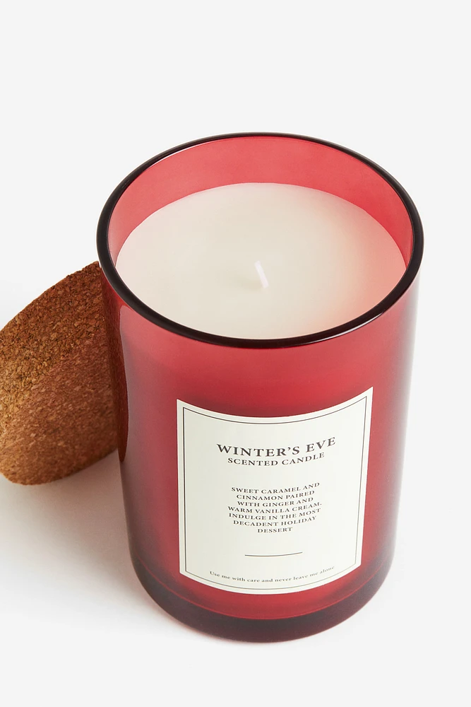 Grande bougie parfumée
