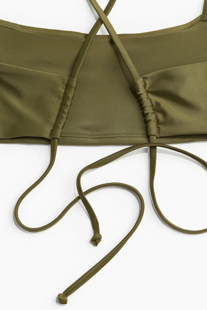 Tie-detail Bikini Top