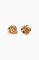 Flower-Shaped Earrings