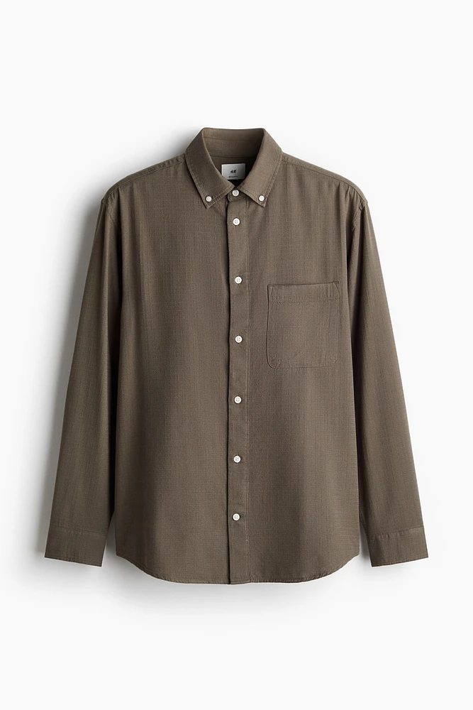 Regular Fit Textured Shirt