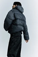 Loose Fit Water-Repellent Puffer Jacket