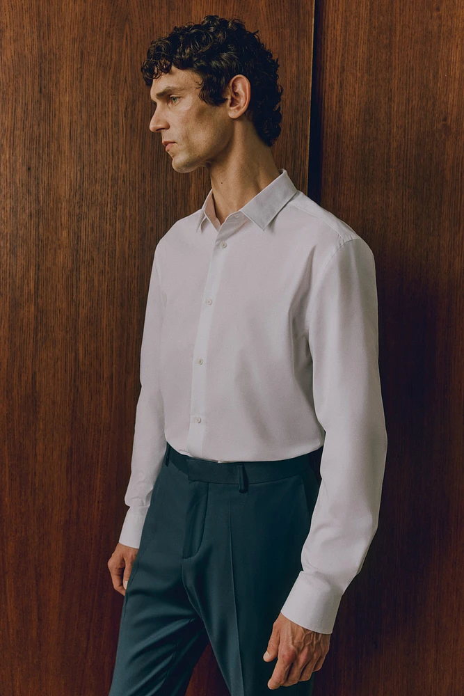 Slim Fit Easy-iron Shirt