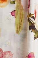Chemise ample avec col cubain