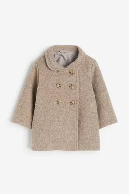 Wool-blend Coat