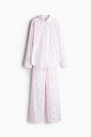 Pyjama en popeline de coton