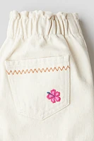 Short en denim Coupe Flottante
