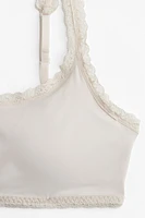 Soutien-gorge souple et coussiné en microfibre