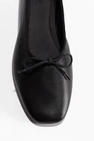 Leather Ballet Flats