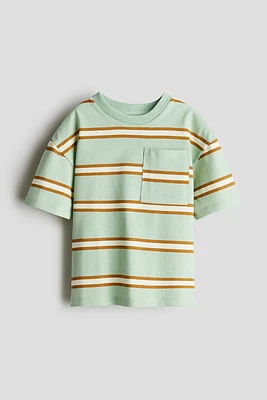 Motif-detail Cotton T-shirt