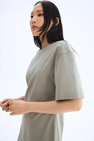 Defined-Waist T-Shirt Dress