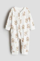 Patterned Pajama Jumpsuit