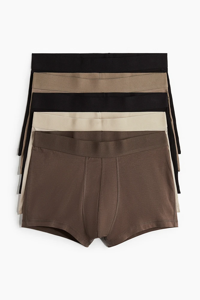 Lot de 5 caleçons boxeurs Lycra🅫 courts