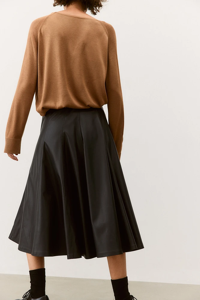 Coated Circle Skirt