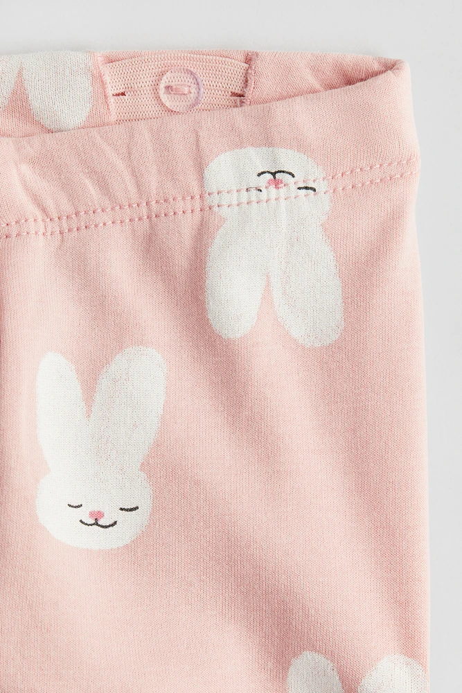 Cotton Jersey Leggings